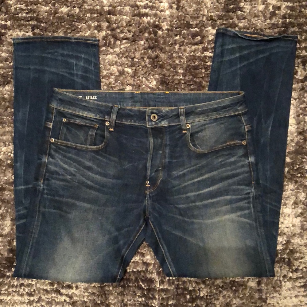 G Star Raw ATTACC straight 34x32 Jeans